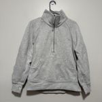 Lululemon  Scuba Oversized Funnel-Neck Half Zip Long in Gray Size XS/S Photo 3
