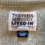 American Eagle AE Sage Green Big Hug Henley Sweatshirt Size XS Photo 2