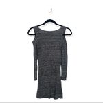 Serendipity by Victoria Grey Cold Shoulder Knit Top | Size S Photo 2