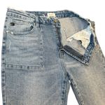 KanCan Hawthorne High Rise Flare 15/31 Petite Raw Hem Stretch KC5511M Photo 5