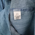 Derek Heart  Blue Denim Cotton Ruffle Belt Shorts Stretch Romper Jumpsuit Plus 2X Photo 7