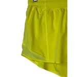 Lululemon  Hotty Hot Running‎ Shorts II Size 8 Neon Yellow Highlight Women Photo 7