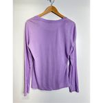 Sundry  Shirt Womens Purple Lavender Long Sleeve Star Print Size Large NWT Photo 3