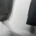 ZARA  Black Pants Full Length Dress Pant with side Slit Bottoms. Photo 4