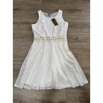 Francesca's NWT Bailey‎ Blue White Lace Summer Dress Size XL Photo 2
