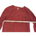 Altar'd State  Burnt Orange Lace Bell Sleeve Dress Women's M Party Cocktail Photo 5