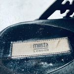 Miista London Cutout Slides Platform Sandals Black Slides Size 36 Photo 1