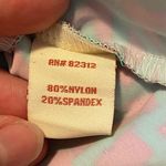 Aryeh Boutique Turquoise and Hot Pink Patterned 3/4 Length Sleeve Dress Medium Photo 3