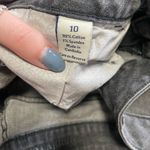 Simply Vera Vera Wang Straight Leg Jeans with Zippers Gray Size 10 Photo 8