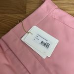 NWT SCANLAN THEODORE LEATHER SLIM CROP TROUSER PINK Size 2 Photo 3