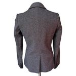 Jaeger Vintage London Herringbone Patch Pocket Blazer Jacket, US 6 (runs small) Photo 4