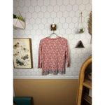 Lucky Brand Floral Pink Peasant Babydoll Top - Size - Small Photo 2