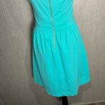 Cynthia Rowley  Aqua Mini Dress Size Small Photo 4