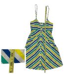 Cooperative by Urban Outfitters Striped Sundress - Yellow/Blue/Green - Small Photo 5