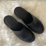 Gianni Bini GB End Game Black Leather Lug Sole Mules. Size 9 Photo 1