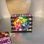 Lounge Fly Pixar Emoji Wallet with Purple and Black Photo 2