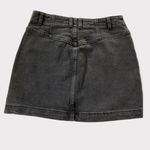 Free People  We The Free Black Denim‎ Jean Skirt Size 27 Photo 2
