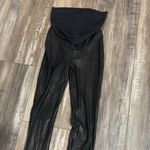 Spanx  Mama Faux Leather Leggings small Photo 6