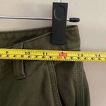 TNA Aritzia Green Straight Leg Cargo Patchwork Pants High Rise Reworked Women 0 Photo 8