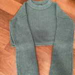 Cropped Sweater Green Size XS Photo 0