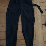 EXPRESS  Black Tie Pants Belt Photo 0