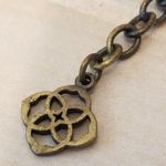 Kendra Scott {OS} Kimmy Necklace White Agate Stone Photo 7