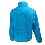 Patagonia Primaloft Blue Quilted Long Sleeve Half Zip Puffer Down Coat Jacket M Photo 1