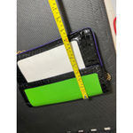 Worth Leather Handbag Purse Retro‎ Y2K Style Rave Color Design Green Purple Bag Photo 10