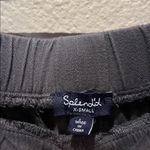 Splendid  Women’s Gray Viscose Wide Leg Cropped Pull On Pants Size XS Photo 8