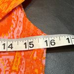 ZARA  Orange and Pink Patterned Sleeveless Top size L NWT Photo 8
