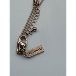 The Limited  Rose Gold Layered Double Curved Bar Necklace Photo 2