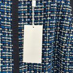 Hugo Boss NWT Boss Varius Tweed Suit A-Line Skirt Navy Italian Tweed Size 6 Photo 3
