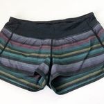 Lululemon Speed Shorts Poncho Stripe, 6 Photo 0