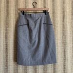 Cappagallo Wool Skirt Formal Grey Women Size 10 Clothing Fashion Long Vintage Gray Photo 1