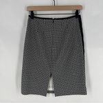 White House | Black Market White House Black Market Black & White Geo Pencil Skirt Contemporary Size 00 Photo 6