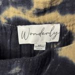 Wonderly Black and Olive Green Tie Dye Maxi Dress, XL Photo 1