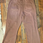 Altar'd State Mauve Distressed Flare Jeans Photo 2