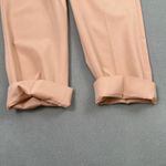 Theory  Dress Wool Pants 8 Womens 32 TESTRA 2B Edition Pink Blend Cropped Cuffed Photo 10