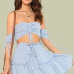 SheIn Blue Two Piece set  Photo 0