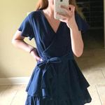 Altar'd State navy blue romper Photo 0