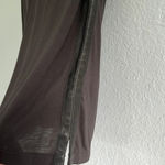 ALLSAINTS  Lamb Leather Trim Sleeveless Brown Tank XS Photo 4