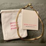 Jennifer Zeuner | Hamilton 14K Gold Vermeil Herringbone Necklace W/Dustbag - NWT Photo 6