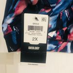 Ideology Women's Low-Impact Sports Bra Painterly Black Tie Dye Plus Size 2X NWT Photo 7