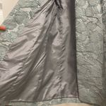 Grace Chuang floral jacquard formal blazer evening jacket pewter grey blue Gray Photo 2