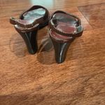 Saint Laurent Vintage yves  Brown leather Women's Slingback heels size 6.5 Photo 3