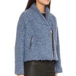 IRO ππ Daney Loop Knit Jacket ~ Blue EU 40 = US 8 Photo 2