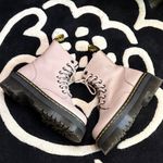 Dr. Martens Jadon III Pisa Leather Taupe Combat Boots Photo 4