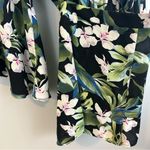 Show Me Your Mumu  Floral Bell Sleeve Wrap Front Tropical Romper Size Small Photo 11