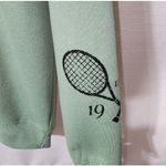 Disney Mickey mouse tennis green sweatshirt men's Medium NWT Photo 6