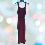 Xhilaration burgundy one piece romper Photo 3